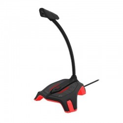 Vertux Streamer-2 Omni Directional Distortion Free Gaming Microphone Red