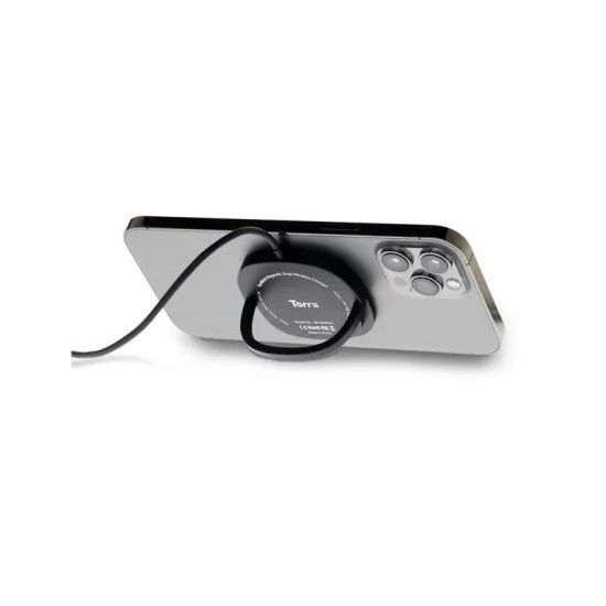 Torrii Bolt Magnetic Snap 15W Wireless Charger &ndash; Black