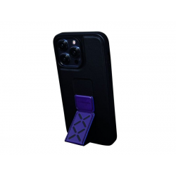 ZZIARMA Leather Case-iPhone 14 Pro - Purple