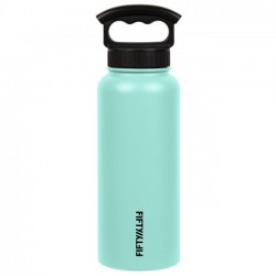 Fifty Fifty Vacuum Insulated Bottle 1L (Aqua)