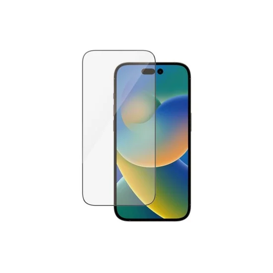 PanzerGlass iPhone 14 Pro Antibacterial Tempered Glass Ultra Wide Fit - Clear