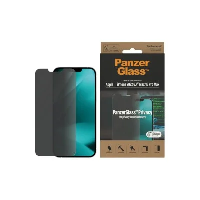 PanzerGlass iPhone 14 Plus Antibacterial Tempered Glass Classic Fi - Privacy