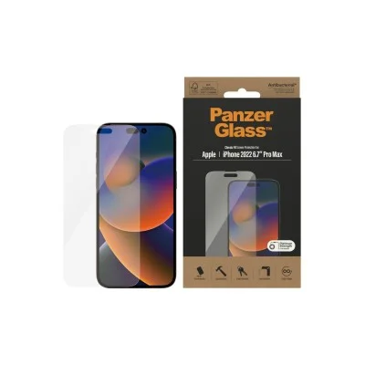 PanzerGlass iPhone 14 Pro Max Antibacterial Tempered Glass Classic Fit - Privacy