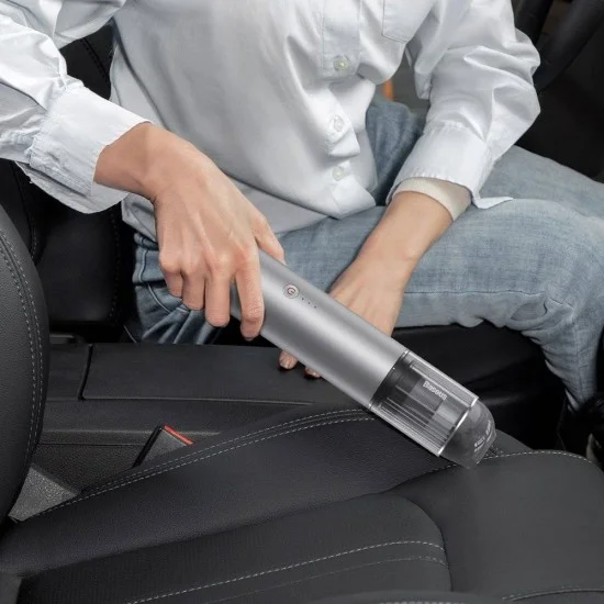 Baseus A3 wireless Vacuum Cleaner 135 W 15000 Pa silver