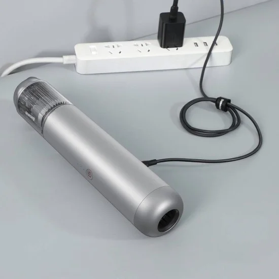 Baseus A3 wireless Vacuum Cleaner 135 W 15000 Pa silver