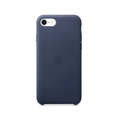 iPhone SE Leather Case - Blue