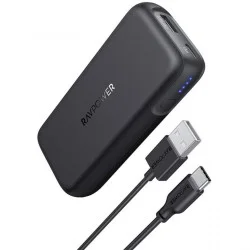 RAVPower 10000mAh PD Pioneer 20W 2-Port Portable Charger (Black)