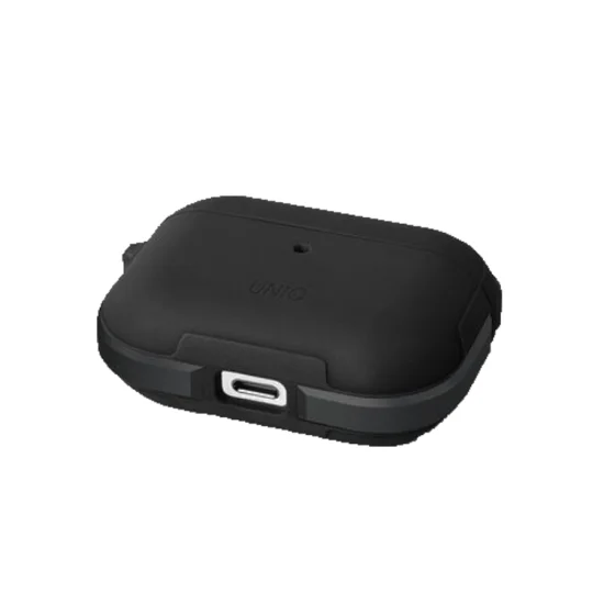 Uniq Valencia Anti-Microbial Case For Airpods Pro - Midnight Black