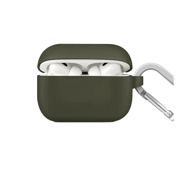Uniq Vencer Silicone Hang Case for Airpods Pro 2 - Moss Green
