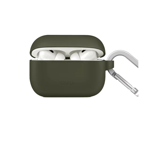 Uniq Vencer Silicone Hang Case for Airpods Pro 2 - Moss Green