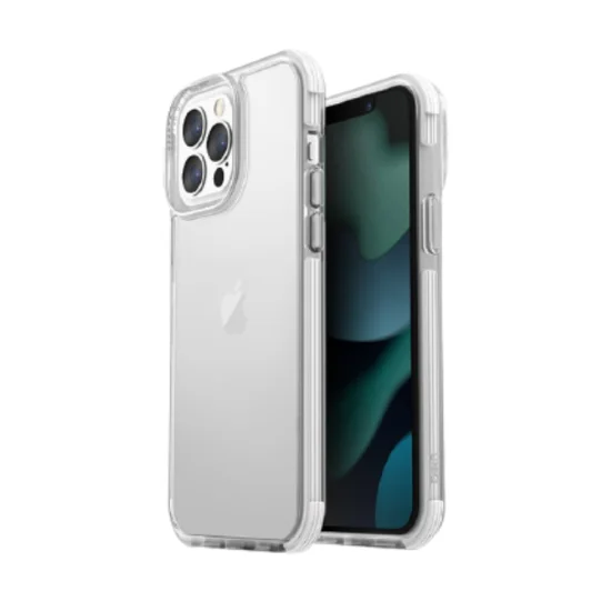 Cover Iphone 13 Pro Hybrid Combat Uniq - Crystal Clear
