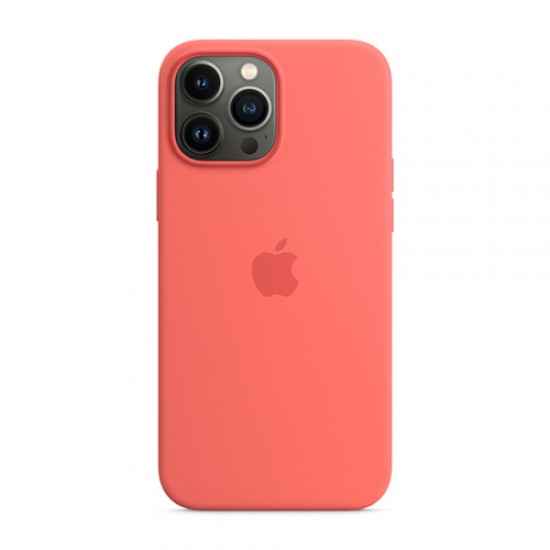 iPhone 13 Pro Max Silicone Case with MagSafe - Pink Pomelo