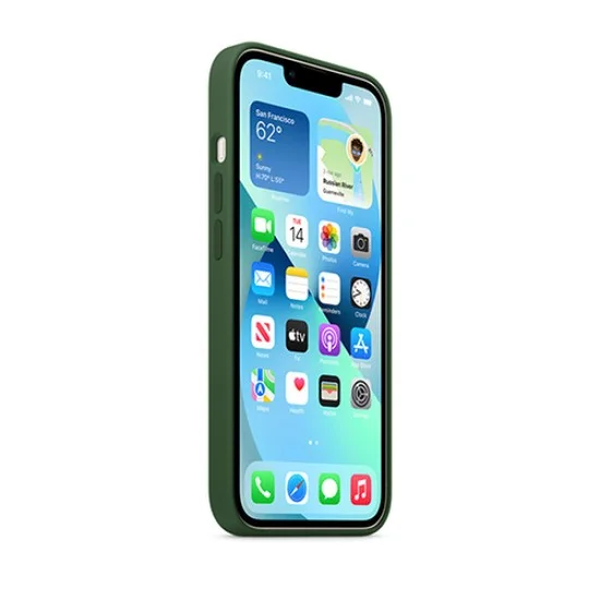 Cover I Phone 13 Silicone Magsafe - Clover