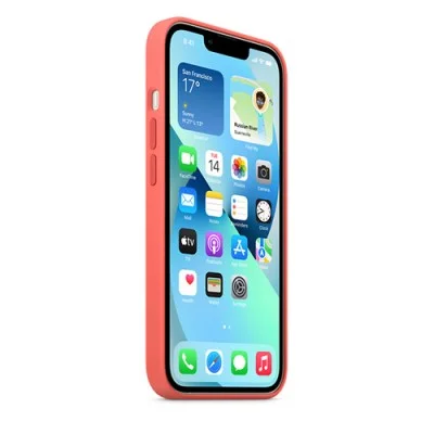 Cover I Phone 13 Silicone Magsafe &ndash; Pink Pomelo