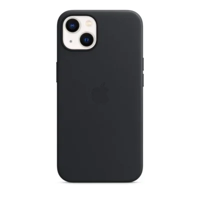 Cover I Phone 13 Leather Magsafe - Midnight