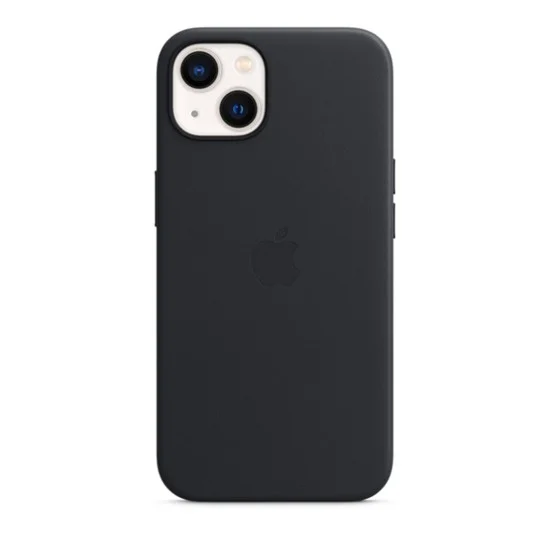 Cover I Phone 13 Leather Magsafe - Midnight