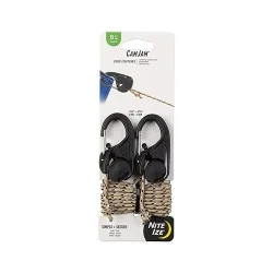 NiteIze CamJam&reg; Cord Tightener - 2 Pack with 8 ft. Rope
