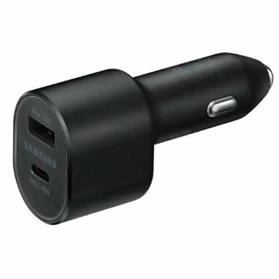 Car Charger 25W Plus 15W Dual Port Samsung - Black
