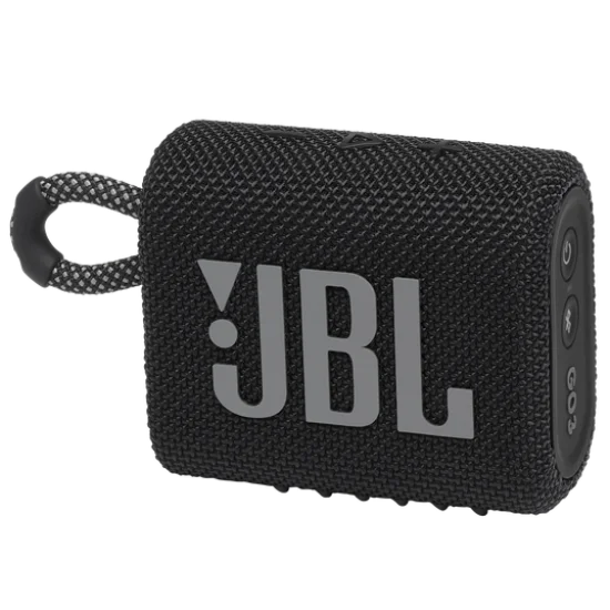 JBL Go 3 Portable Bluetooth Speaker - Black