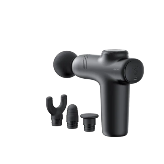HAVIT-MG1508 care-Mini Massage Gun-Black