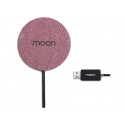 Moon Wireless Pad - Pink fabric