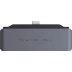 Adapter 4In1 Usb-C With Hdmi / Usb / Aux Powerology