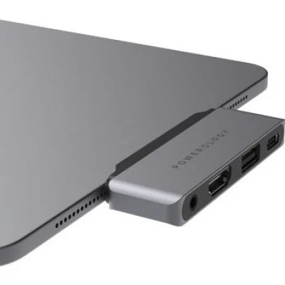 Adapter 4In1 Usb-C With Hdmi / Usb / Aux Powerology