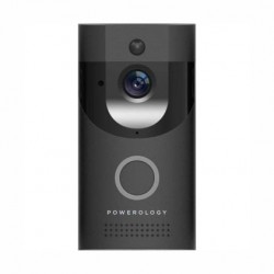  Powerology Smart Video Doorbell - Black