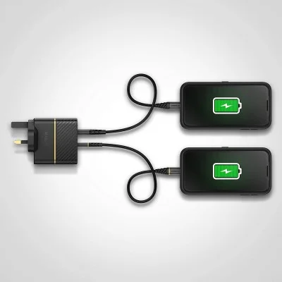 OtterBox UK Wall Charger 30W - USB C 18W + USB A 12W USB-PD