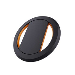 Ohsnap Super-thin Smart grip stand and magnet - Black/Orange