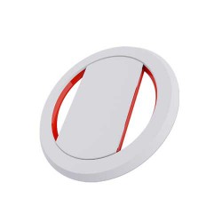Ohsnap Super-thin Smart grip stand and magnet - White/Red