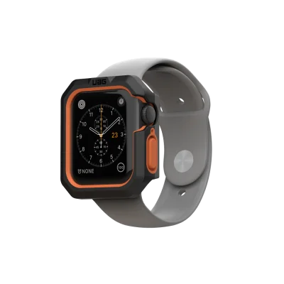 UAG Apple Watch 40mm Series 4/5/6/SE/SE2 Civilian Case - Black/Orange