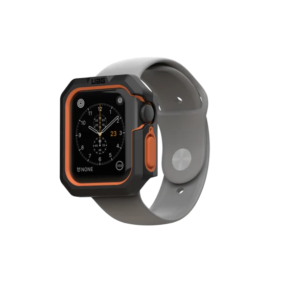 UAG Apple Watch 40mm Series 4/5/6/SE/SE2 Civilian Case - Black/Orange