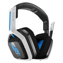 Astro A20 Headset, Gen 2, White-Blue PS5-PS4-PC