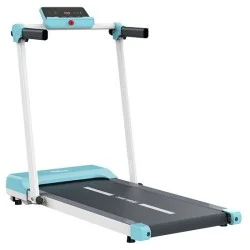 Treadmill With Folding Handle Bar 110 kg - Turquoise
