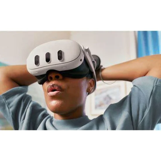 Gamax Adjustable Headmount with Earphones for Meta Quest 3 (c3) - White