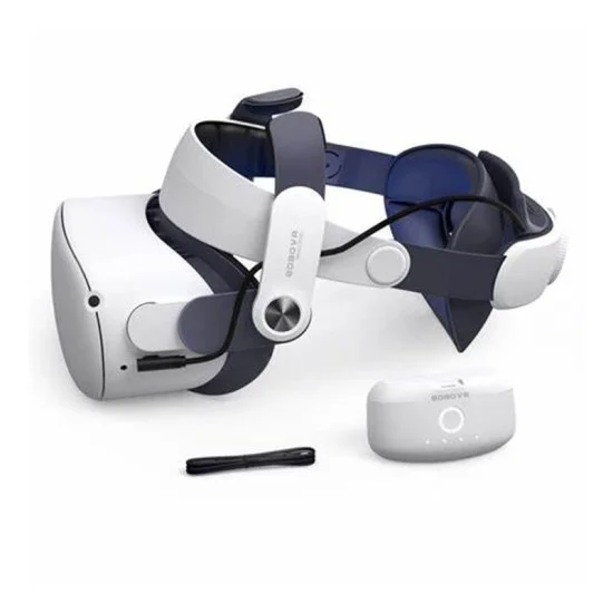 Oculus quest 2 head strap ( 5200mAh) - B&W