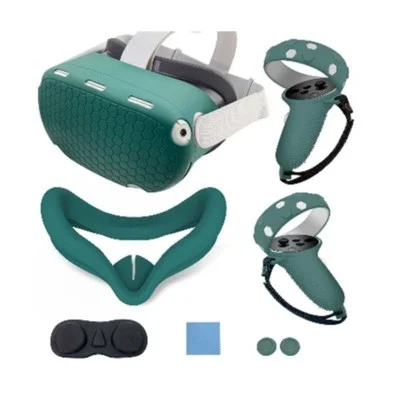 Gamax Oculus Quest 2 Console Silicon Case - Green