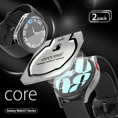 Screen Protector Samsung Watch 7 Ultra Core Glass (2 Pcs) Araree - Clear