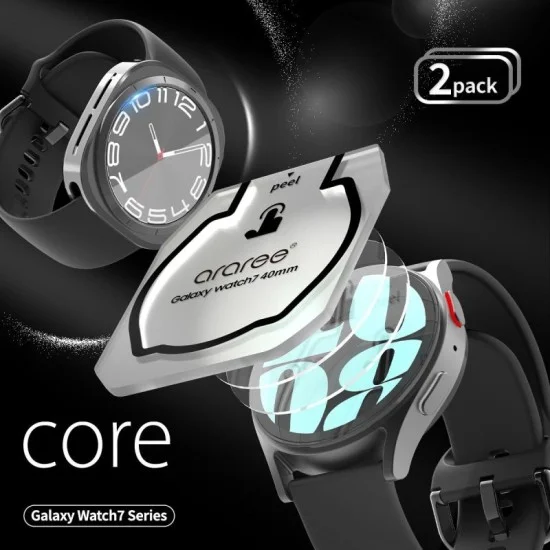 Screen Protector Samsung Watch 7 Ultra Core Glass (2 Pcs) Araree - Clear