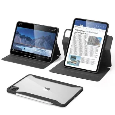 Esr Ipad Pro 13" 2024 Rebound Hybrid 360 Case - Black