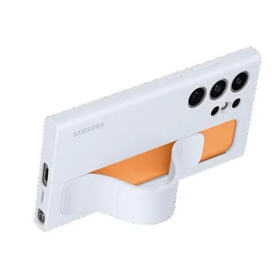 Cover Samsung S24 Ultra Standing Grip Case - Light Blue
