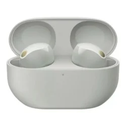 Sony True Wireless Noise M5 Canceling Earbuds - Silver