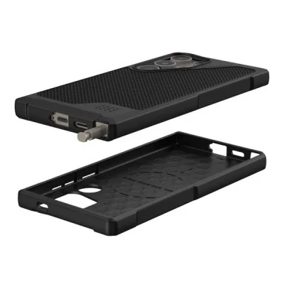 Cover Samsung S24 Ultra Kevlar Metropolis LT Magsafe Case Uag - Kevlar Black