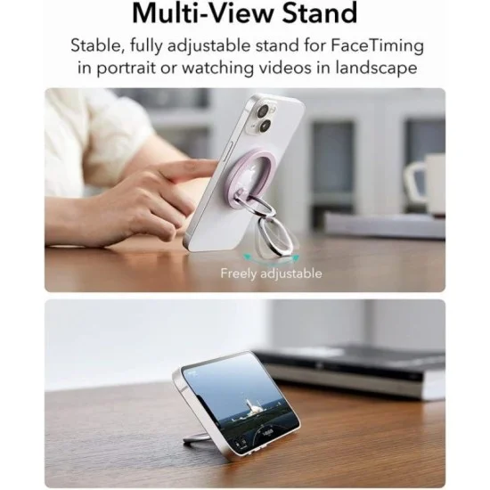 ESR HaloLock Ring Stand - Pastel Pink