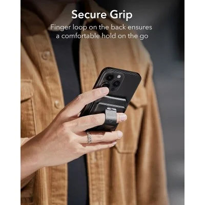 ESR HaloLock Geo Wallet Grip Stand - Midnight Black
