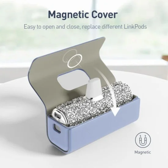 iWalk LinkPod Bag for Pocket Battery (Purple)