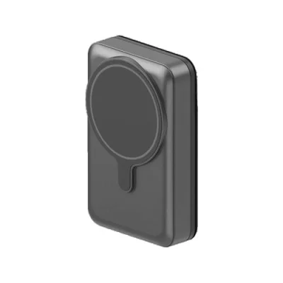 Energea MagWallet Card With MagPlus 5000mAh Power Bank - Gunmetal