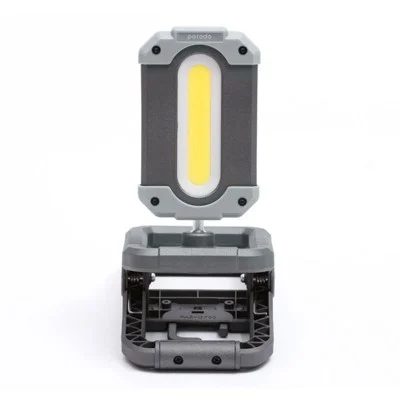 Porodo LifeStyle Magnetic 4000mAh Outdoor Lamp With Phone Charging  Output - Black