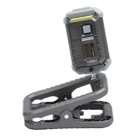 Porodo LifeStyle Magnetic 4000mAh Outdoor Lamp With Phone Charging  Output - Black